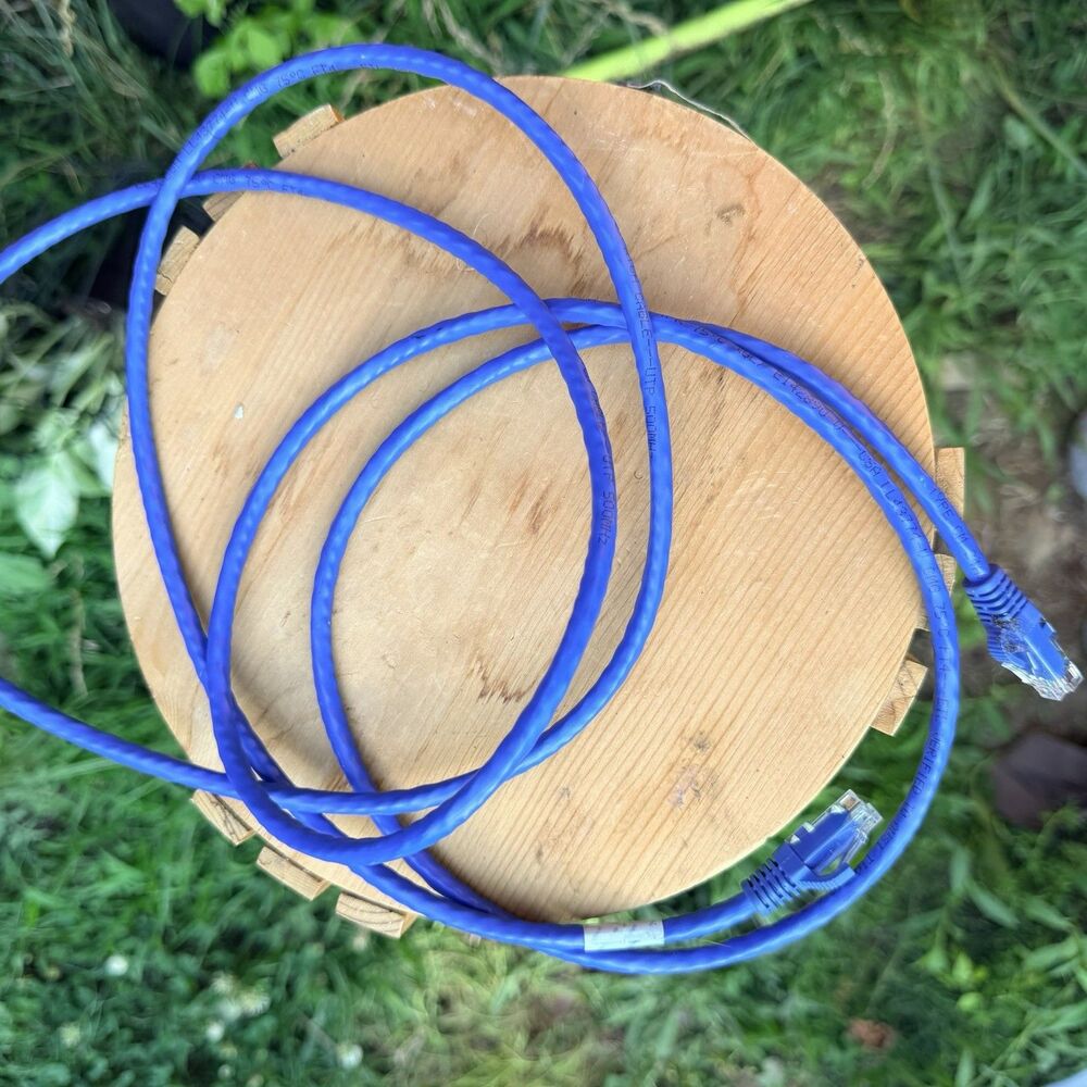 Cat 6a Ethernet Network Patch Cable 10 Ft 26 AWG , Long